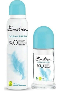 Эмоция - дезодорант Ocean Fresh 150 мл, роликовый дезодорант Ocean Fresh 50 мл