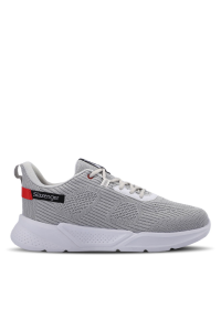 Slazenger BEHRUZ Мужские серые кроссовки для бега и ходьбы - 4
