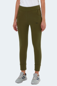 Slazenger KLAUS IN Женские брюки светлого цвета с карманами, slim fit, хаки.