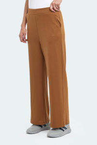 Slazenger VERNA I Женские брюки-юбка с карманами, широкие, горчичного цвета.