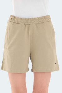 Slazenger RAMLAH I Женские Шорты с карманами бежевого цвета