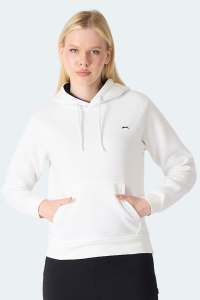 Slazenger MISTY I Женский свитшот с капюшоном цвета экрю
