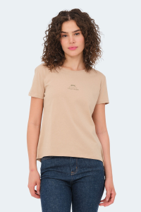 Slazenger VIRAJ Женская бежевая футболка