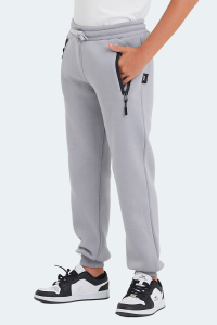 Slazenger LAMIS Унисекс Детские Брюки с Молнией и Карманами Цвет: Каменно-серый - 24