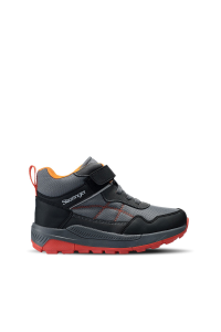 Сапоги Slazenger KETI I unisex для детей, на Velcro, темно-серые - 21 размер.