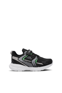 Slazenger KENDALL Унисекс детские кроссовки на липучках черные / белые - 225.