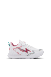 Slazenger KAOR KTN Девочки Кроссовки на липучках Белые / Розовые Повседневные Спортивные Кроссовки - 22