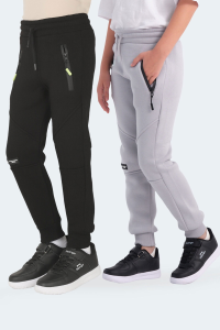 Slazenger LAMYA 2 шт. Набор унисекс для детей черный - каменно-серый спортивный низ - 16.