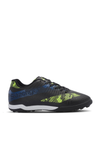 Slazenger CYPRUS HS Мужские детские футбольные бутсы для искусственного покрытия черные/зеленые - 13.