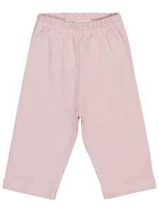 Цивильный детский интерлок с резинкой на талии, 3-9 месяцев, нижняя часть - розовая - 2.