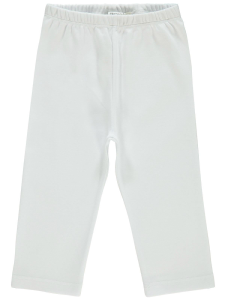 Гражданский детский прямой модель с резинкой в поясе 12-24 месяца - нижняя часть - цвет экрю - 2 шт.