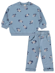 Гражданский детский комплект с ракетой Empirme для 6-18 месяцев - голубой - 3.