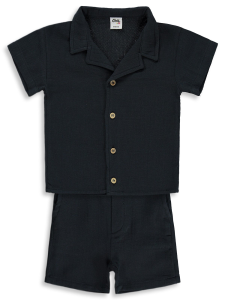 Малышевый комплект Müslin для детей от 6 до 18 месяцев - серый - 3.