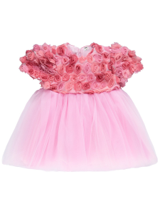 Детское платье Baby Roba Güllü на возраст 6-18 месяцев - Пудровый - 10