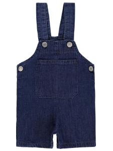 Детский джинсовый комбинезон 6-18 месяцев - Синий - 9