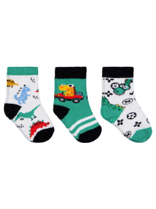Набор носок Baby Dinazor для мальчиков 6-18 месяцев - 3 пары - 20