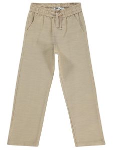 Мальчики Фламли Чино 6-9 лет брюки - бежевые - 38