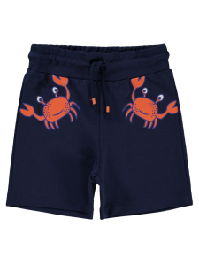Мальчики, капри с принтом рака для возраста 2-5 лет - темно-синий - 42.
