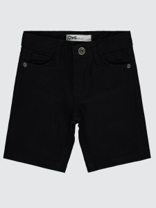 Мальчики, капри с вышивкой на парусах для возраста 2-5 лет - черные - 42.