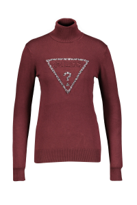 Женский свитер W4BR03Z2NQ2 Красный - 2