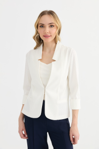Selen с длинными рукавами воротник-стойка женская куртка 25YSL1465 экрю - 19
