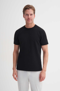 Cazador Slim Fit мужская футболка 42020 черная - 20