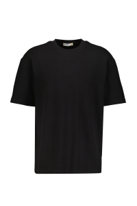 Crew Up Ottoman Kumaş O Yaka Loose Fit мужская футболка 2617101033 черная - 20