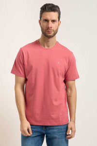 Calvin Klein Jeans мужская футболка LV04RD254G розовая - 20