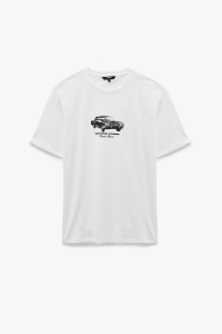 Koton Regular Fit мужская футболка 6SAM10015MK белая - 20