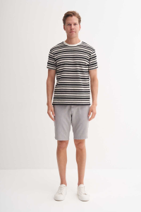 Cazador Slim Fit мужская футболка 40340 черная - 20