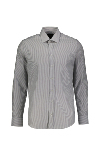 Finesuits slim fit мужская рубашка 2612104002 черная - 21