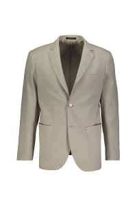 Finesuits с моно-воротником современный крой мужской пиджак 2612105022 CKT6D серый - 28