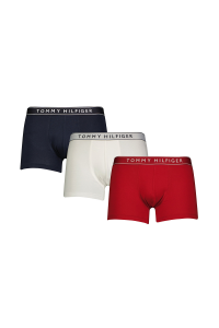 Tommy Hilfiger мужские боксеры 3 шт. UM0UM03520 0WF белый/красный/тёмно-синий - 31
