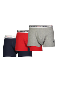 U.S. Polo Assn. мужские боксеры 80431KRMZ красный/тёмно-синий/серый - 31