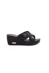 Pierre Cardin женские шлёпанцы PC 7875 черные - 35