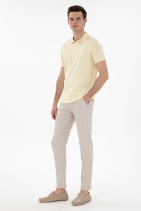 Pierre Cardin Slim Fit мужские брюки 2125268 бежевый - 22
