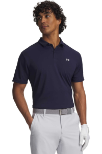 Under Armour Loose Fit мужская с воротником поло футболка 6012303 410 темно-синяя - 20