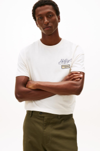 Tommy Hilfiger мужская футболка MW0MW41471 желтая - 20