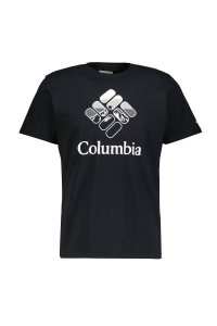 Columbia мужская футболка 1888811 001 черная - 20