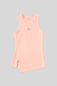 Детальный описательный женский спортивный топ с вырезом "о" и нулевыми рукавами стандартного кроя Yavruagzı Yırtmaç - 972561.