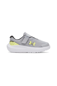 Under Armour детские BINF Surge 4 AC спортивные кроссовки 3027105 011 серый- 57