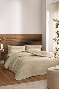 Özdilek Herringbone Soft Life двуспальный сатиновый комплект постельного белья - 1