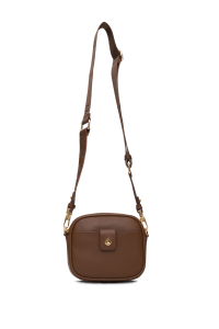 U.S. Polo Assn. женская сумка-почтальонка US25602 темно-коричневый - 1