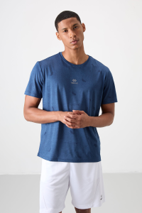 Парламент Тонкий Фитнес Мужской Рубашка с Воротником Jakarlı Стандартный Фит - 88397