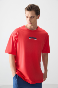 Футболка для мужчин с принтом Fiesta, 100% хлопок, толстая, мягкая текстура, оверсайз - 883590.