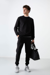 Andy Siyah Şardonlu Erkek Eşofman Takım - 851902