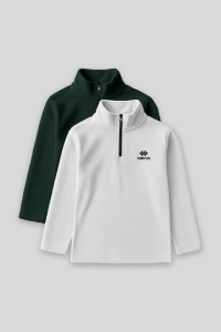 Стандартный пакет Fit 2: Флис-свитшот для мальчиков цвета хвойного дерева-камня - 112210.