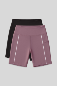 Стандартный комплект Basic 2 в 1 Черно-розовые детские велосипедки - 751894