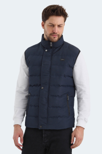 Слейзенгер ZULA IN Мужская Пуховка Темно-синего цвета