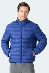 Slazenger BRAUM Мужская утепленная куртка и пальто ярко-синего цвета.